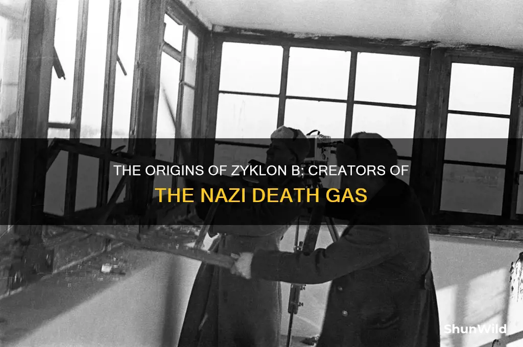 who created thegas used in ww2 concentration camps