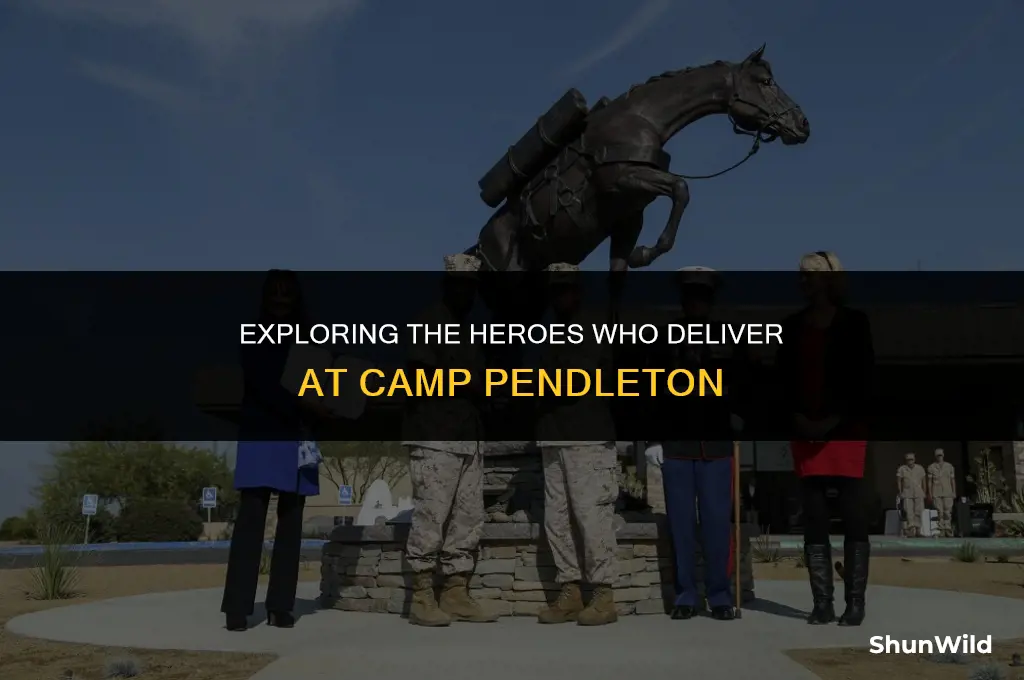 who delivers on camp pendleton