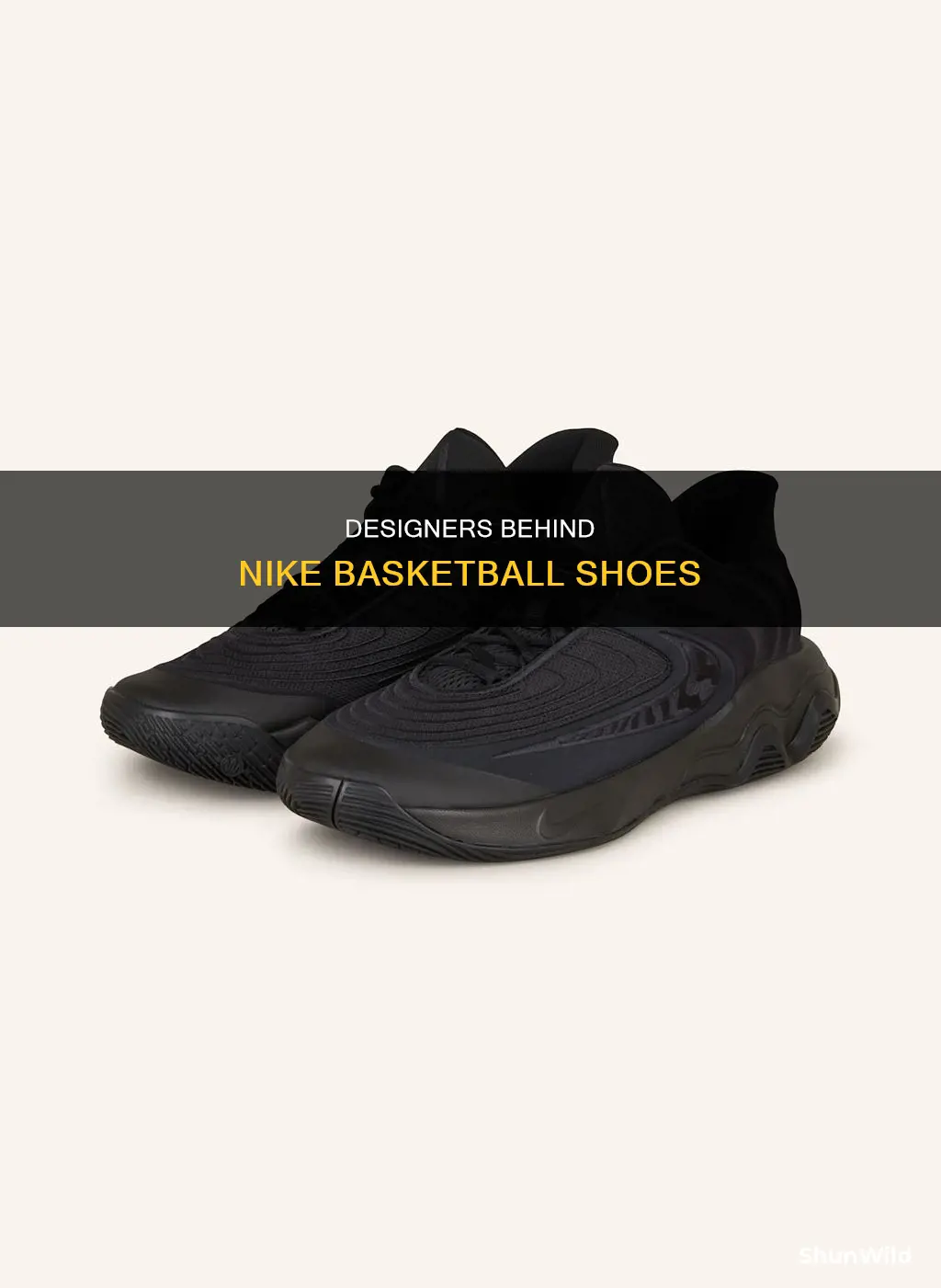 who designs nike basketball shoes