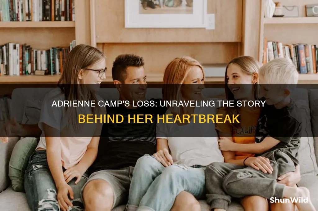 who did adrienne camp lose