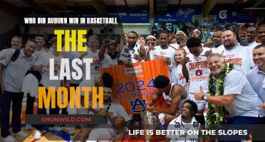 Auburn Basketball Triumphs: Last Month's Recap