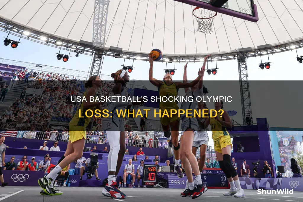 who did usa lose to in basketball olympics