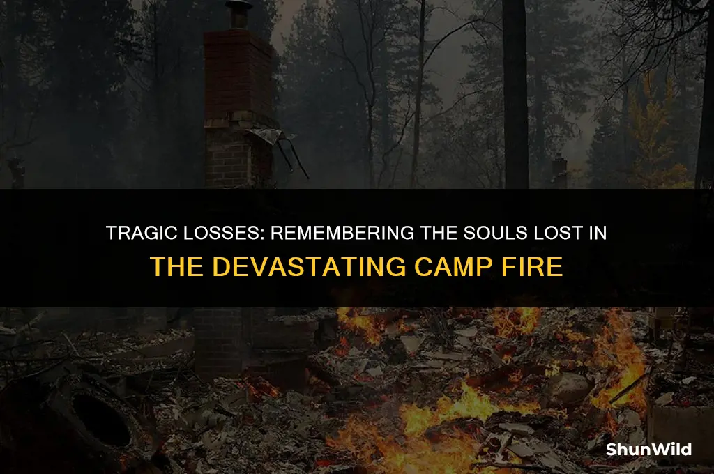 who died in camp fire