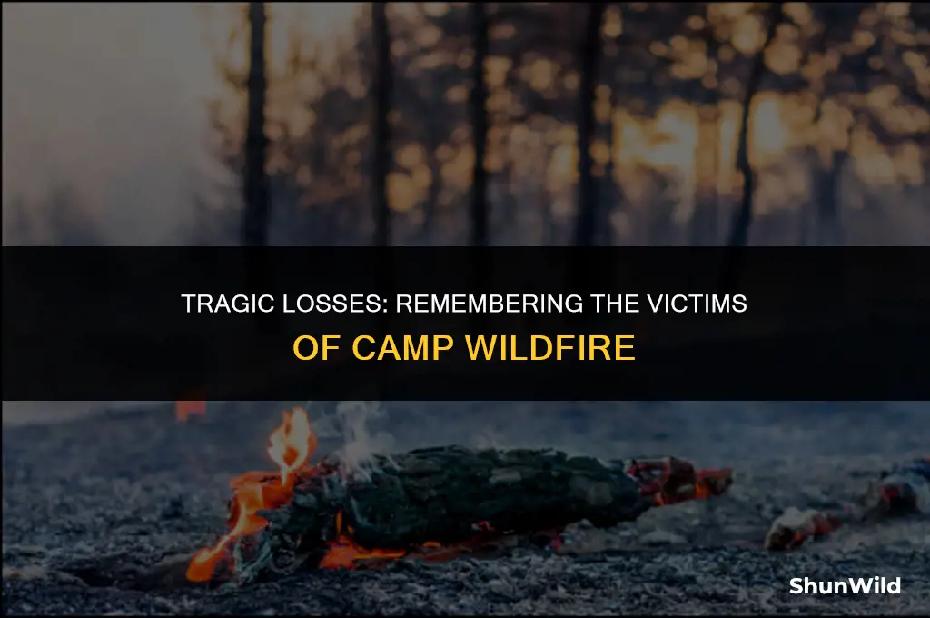 who died in camp wildfire