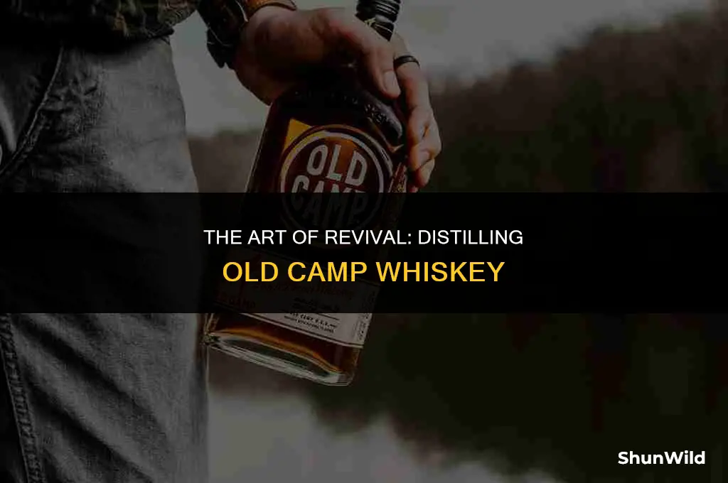 who distills old camp whiskey