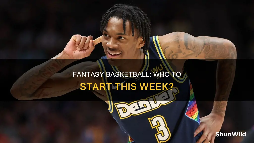 who do i start fantasy basketball