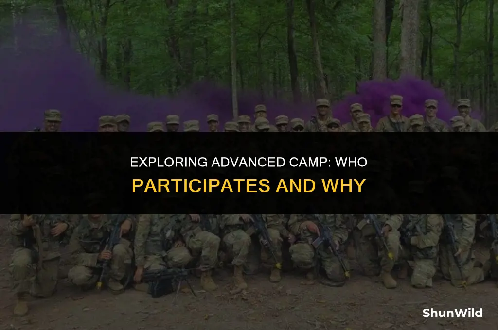 who does advanced camp