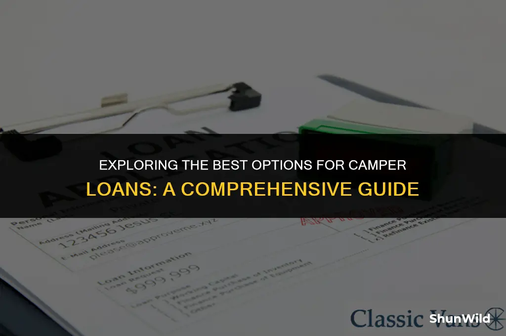 who does camper loans