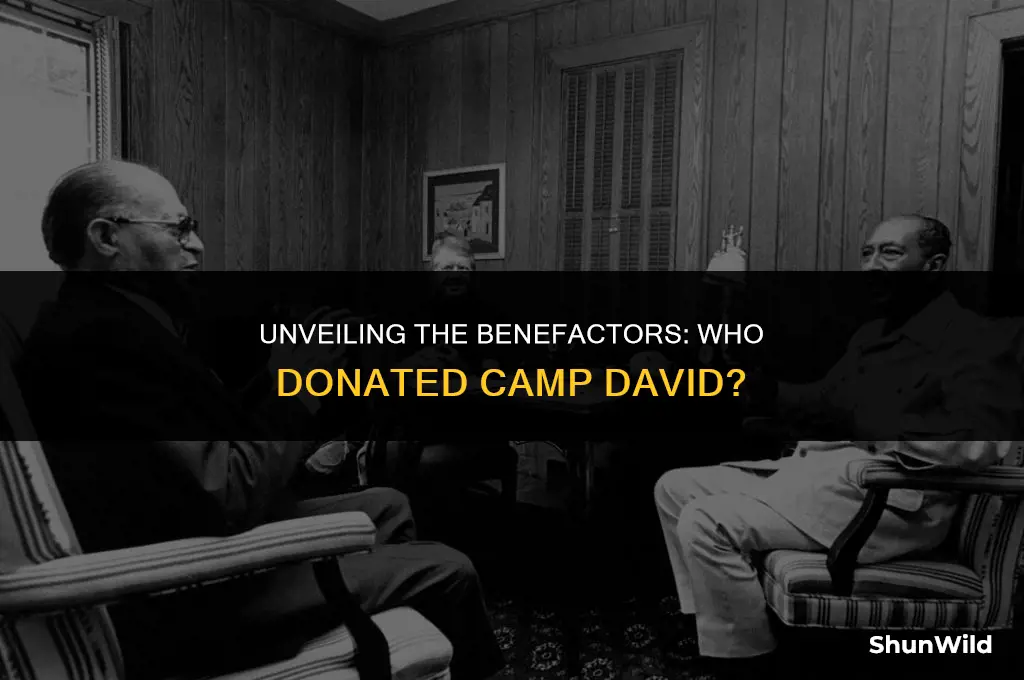 who donated camp david