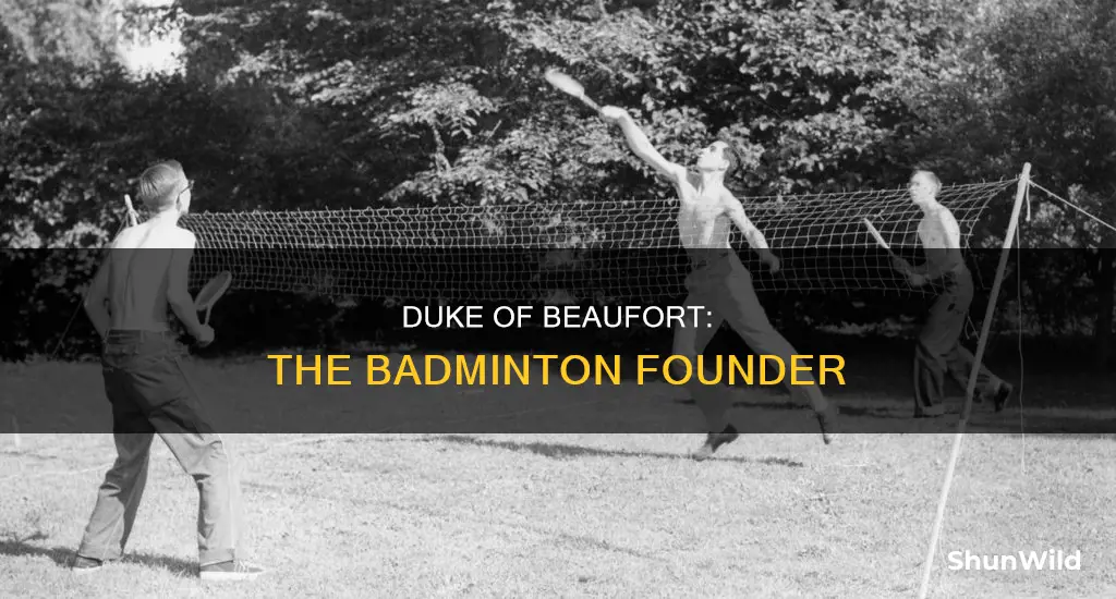 who first started badminton