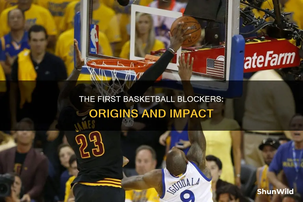 who first started blocking the basketball after a missed shot