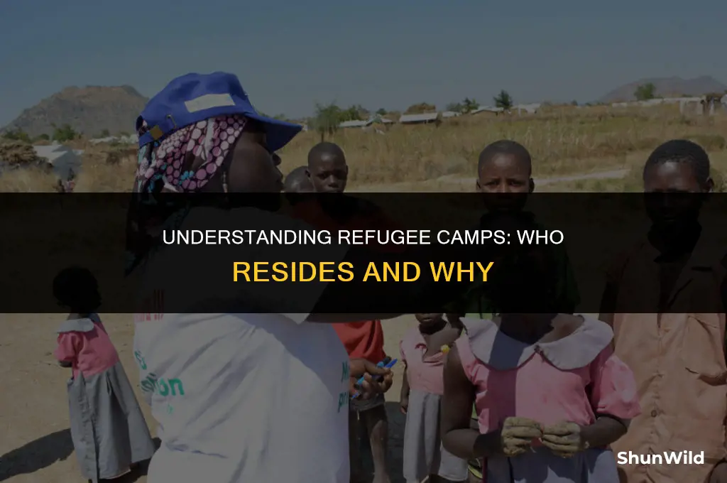 who goes to refugee camps