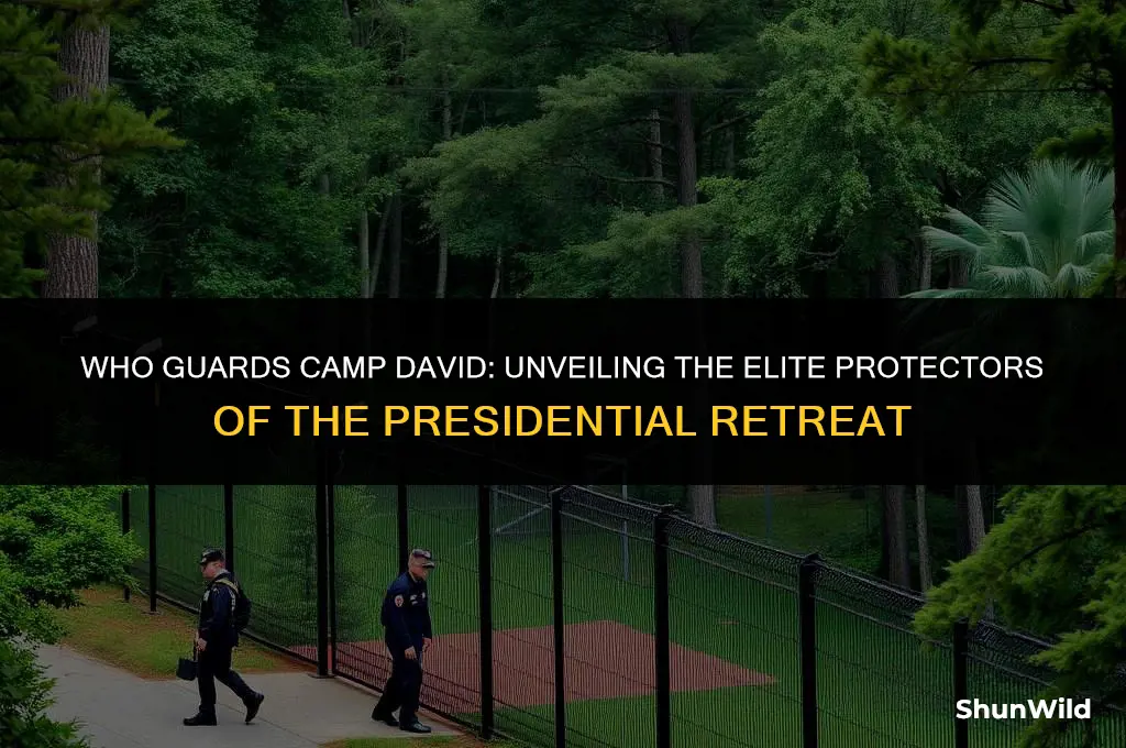 who guards camp david