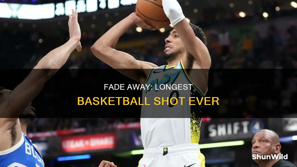 who had the longest fade away basketball shot