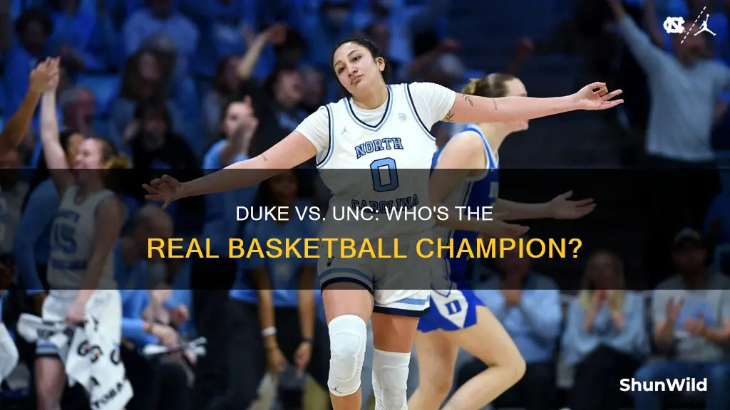 who has more wins duke or unc basketball