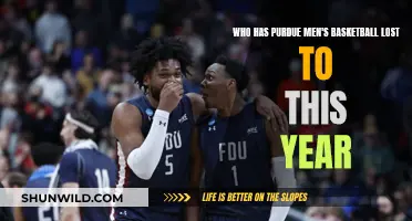 Purdue Men's Basketball: Losses This Season