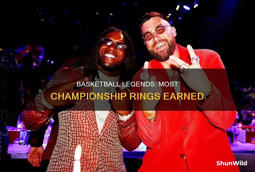 who has the most championship basketball rings