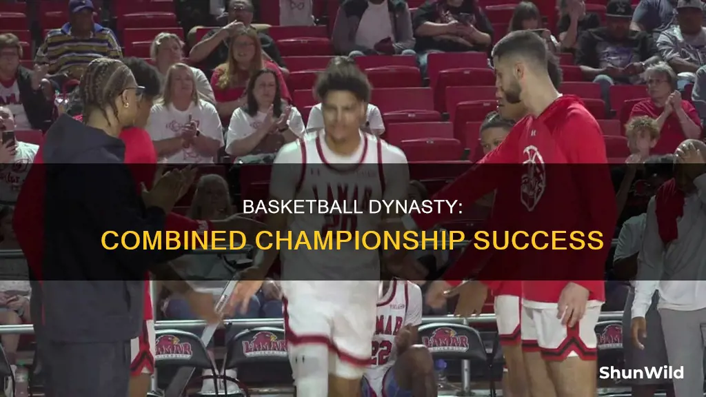 who has the most combined mens and womens basketball championships