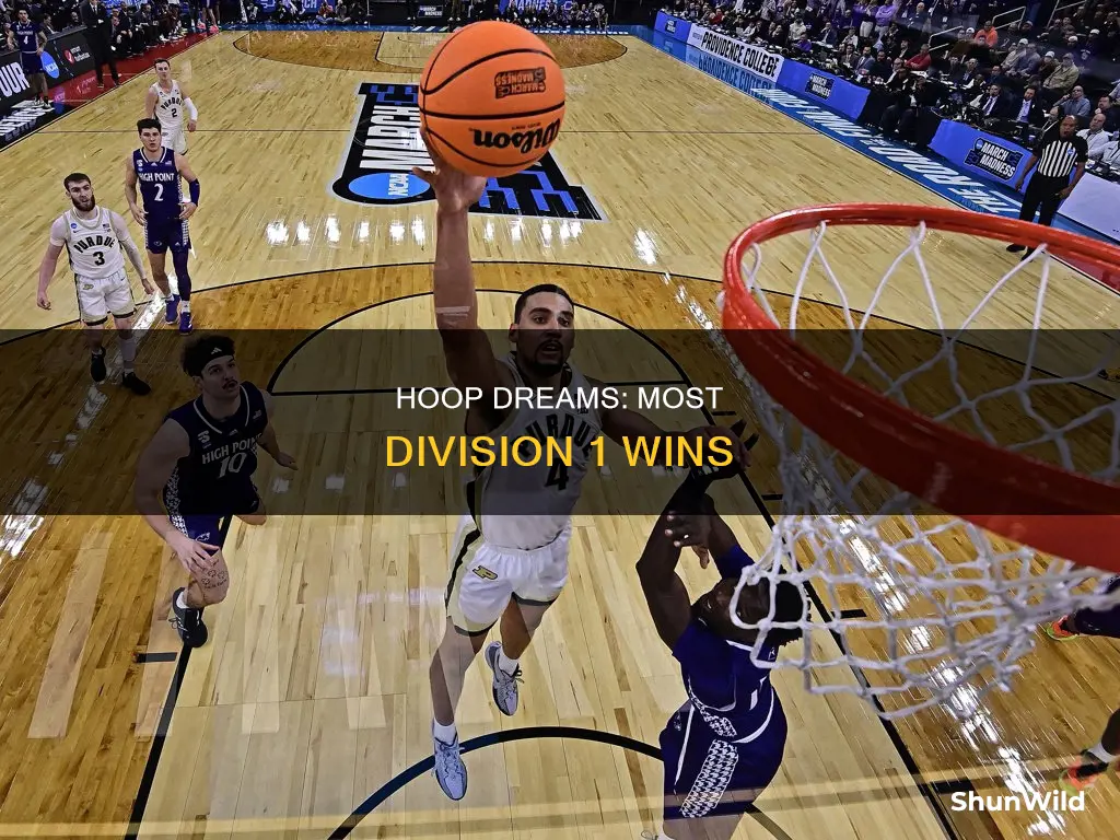 who has the most wins in division 1 men