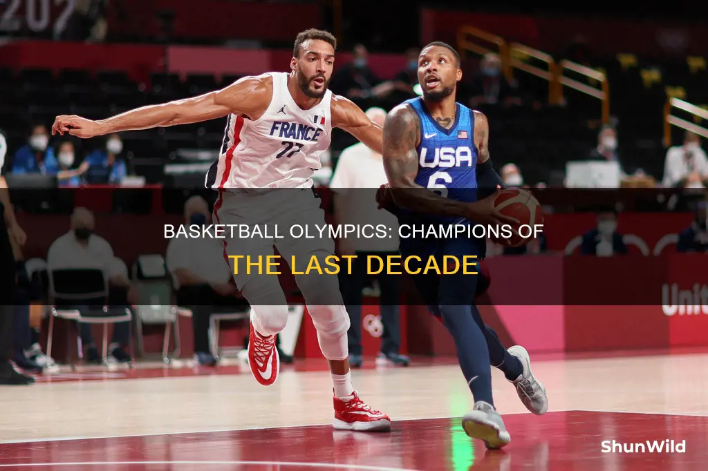 who has won the last 10 basketball olympics