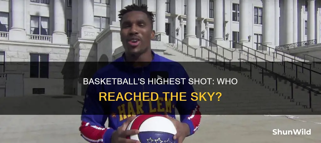 who holds the highest basketball shot