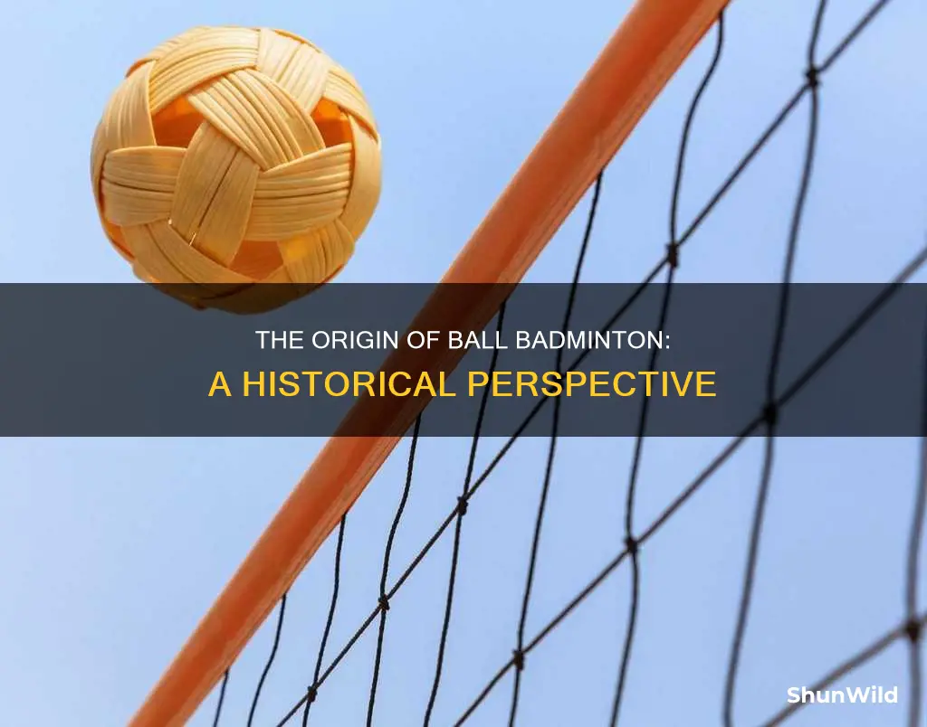 who invented ball badminton