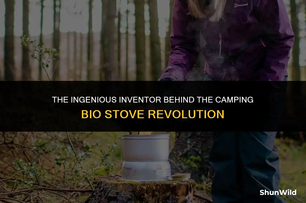 who invented camping bio stove
