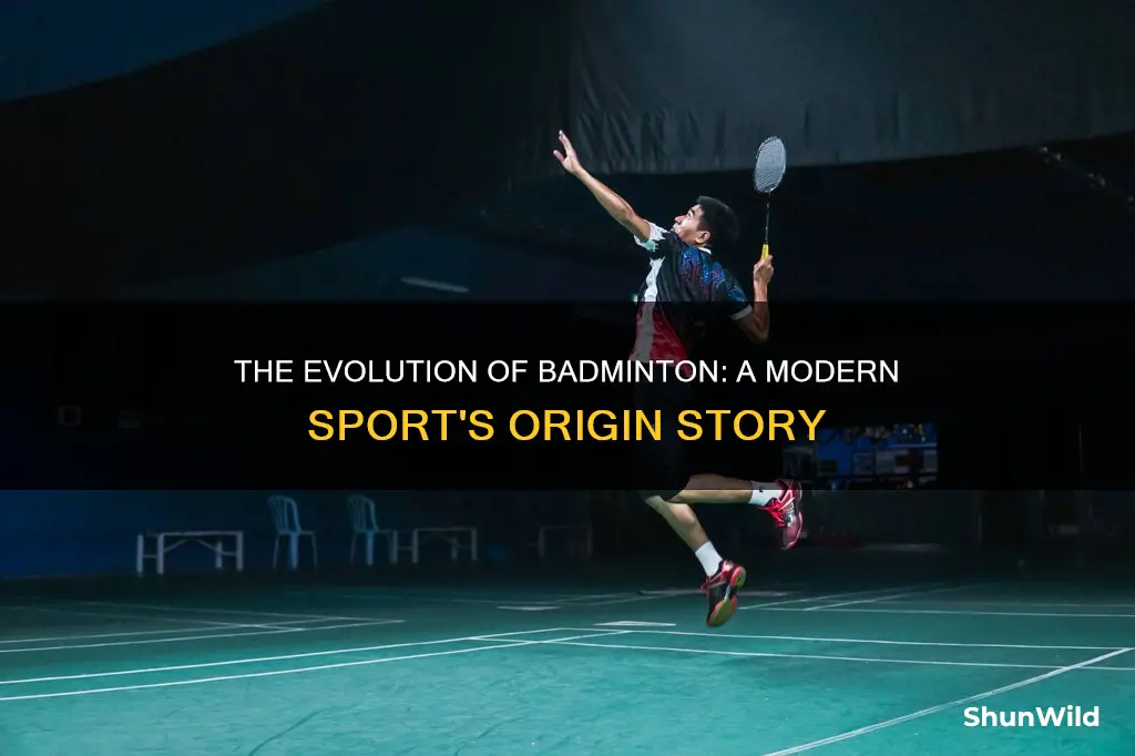 who invented current day badminton