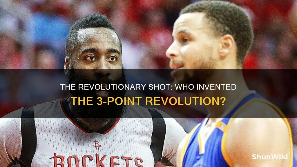 who invented the 3 point shot in basketball