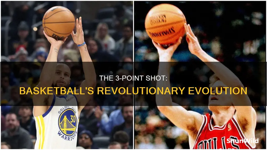 who invented the 3 point shot in basketball