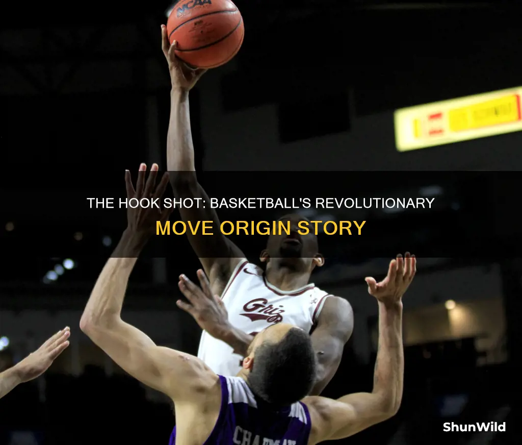 who invented the hook shot in basketball