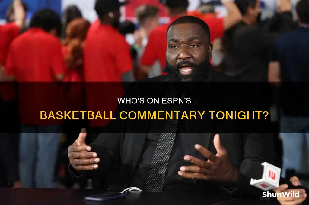who is announcing espn basketball tonight