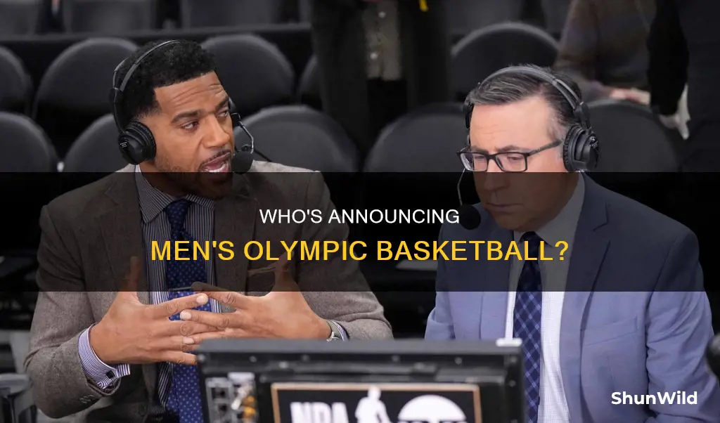 who is announcing mens olympic basketball