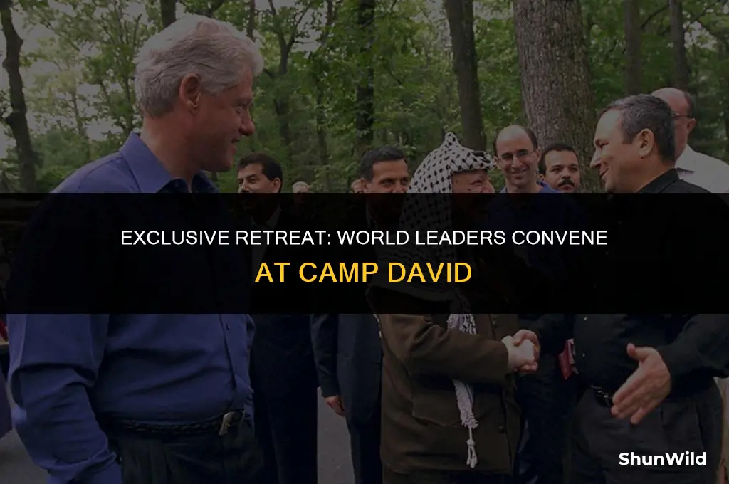 who is at camp david