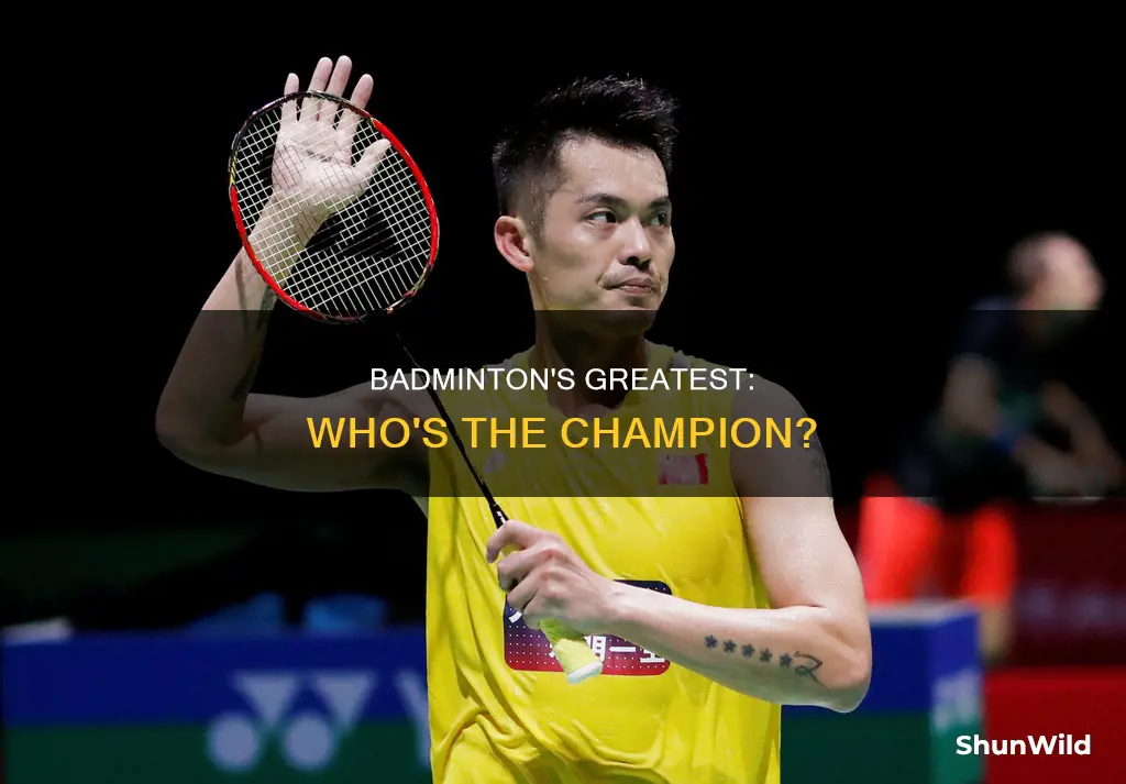 who is badminton champion