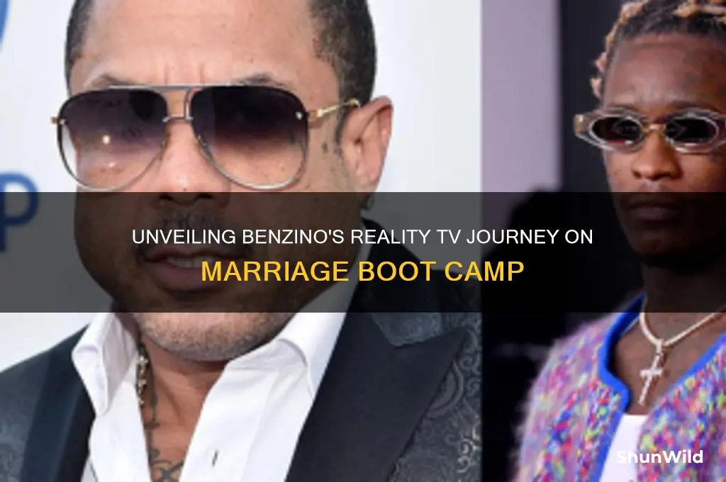 who is benzino from marriage boot camp