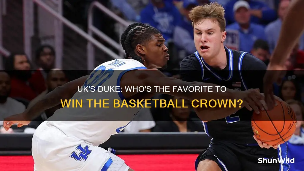 who is favorite to win the uk kentucky duke basketball