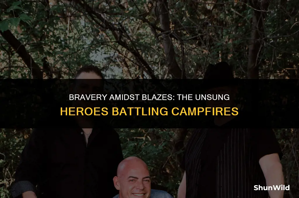 who is fighting camp fire