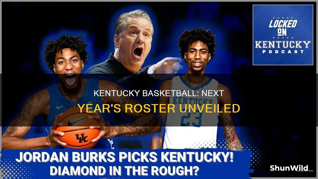 who is going to kentucky basketball next year
