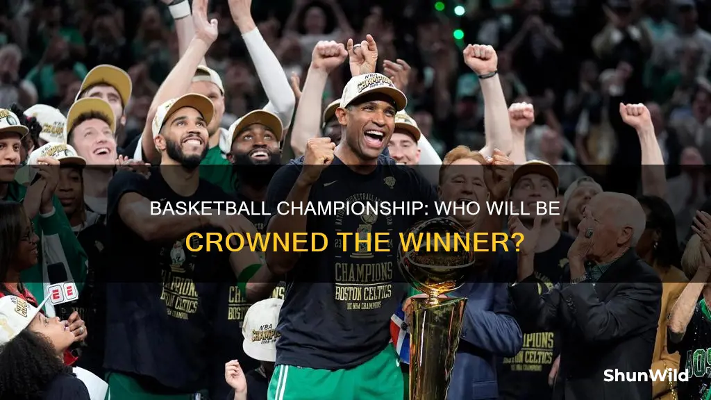 who is going to win the basketball championship