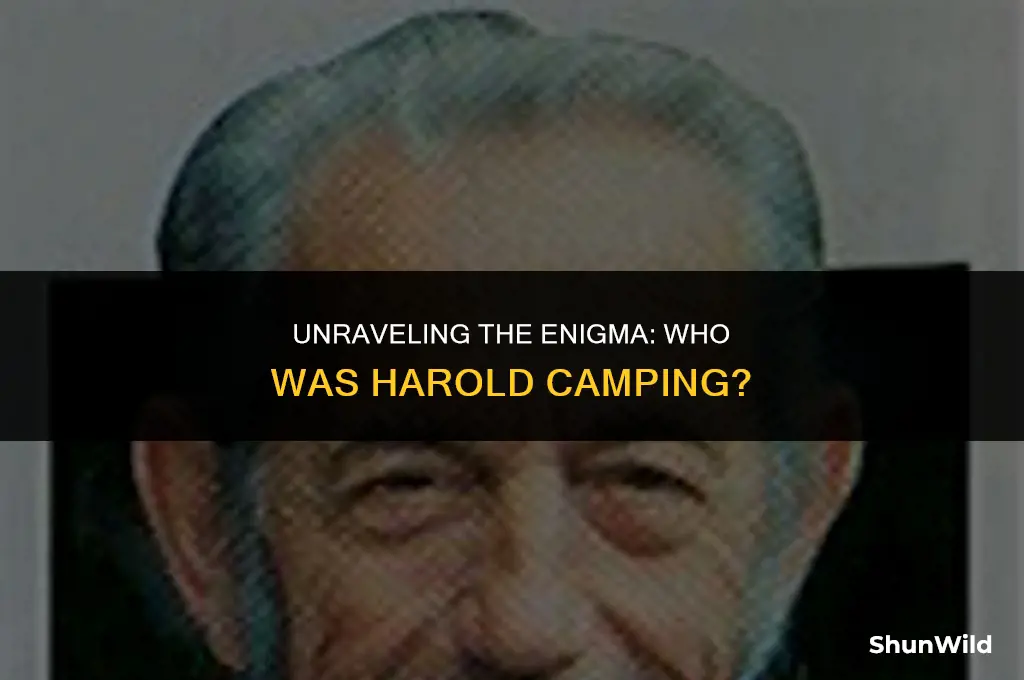 who is harold camping