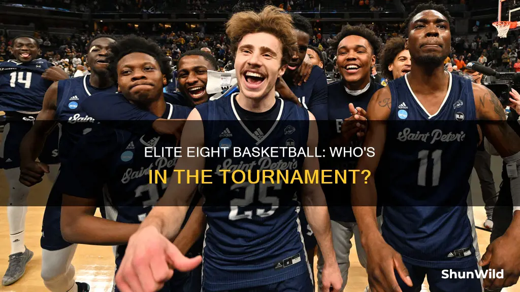 who is in the elite eight basketball tournament