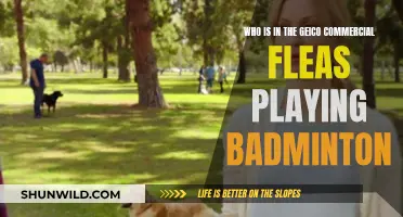 GEICO Commercial: Fleas Playing Badminton, Who's Who?