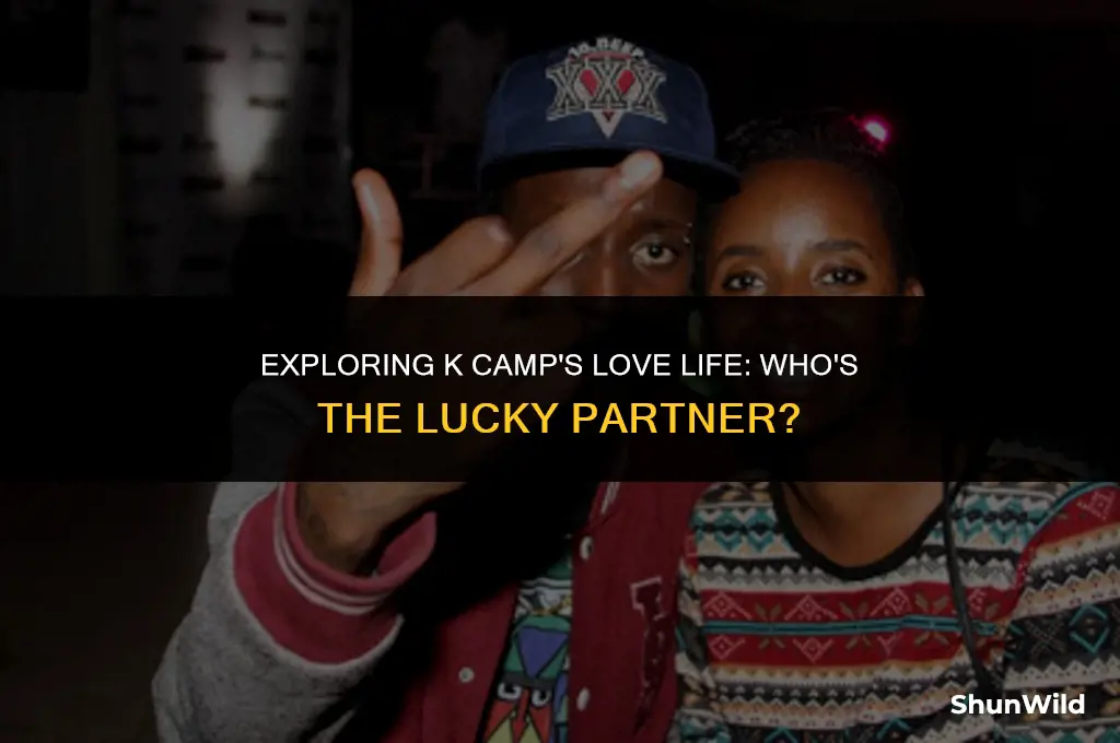 who is k camp dating