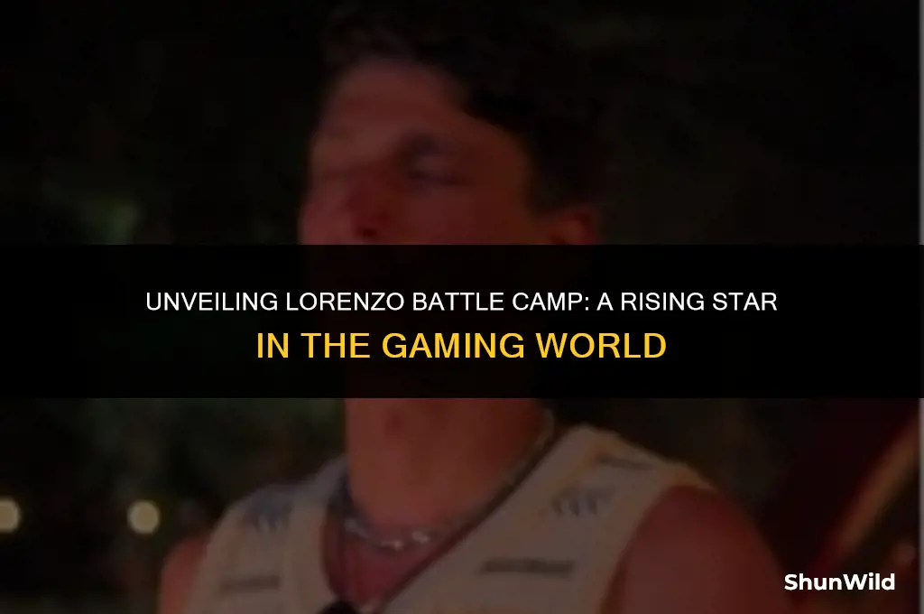 who is lorenzo battle camp