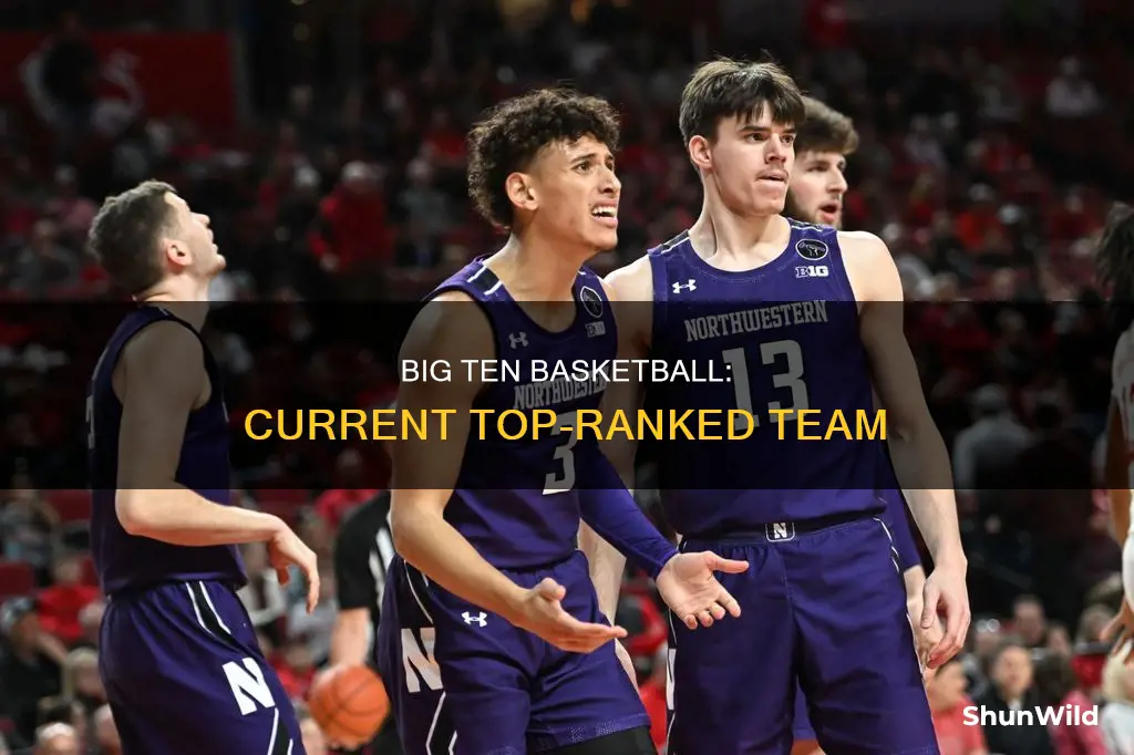 who is ranked 1 in big ten basketball