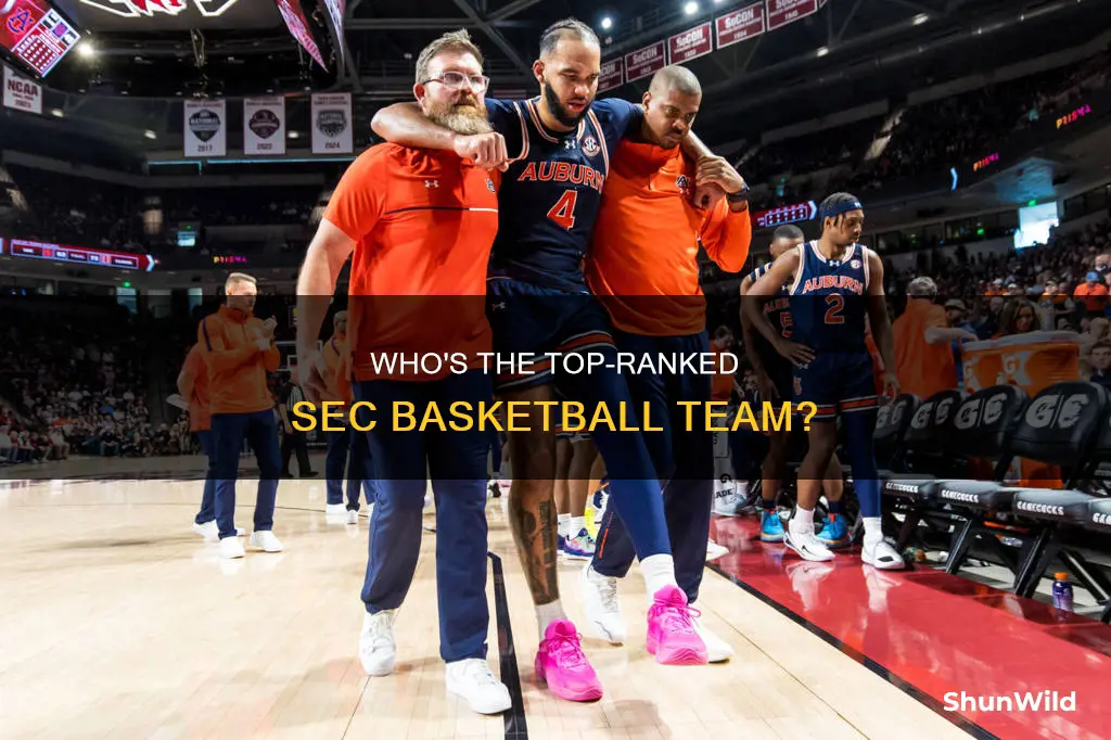 who is ranked number one in the sec basketball
