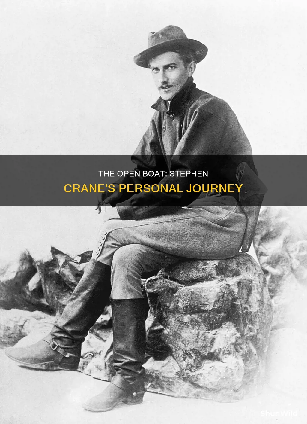 who is stephen crane in the open boat