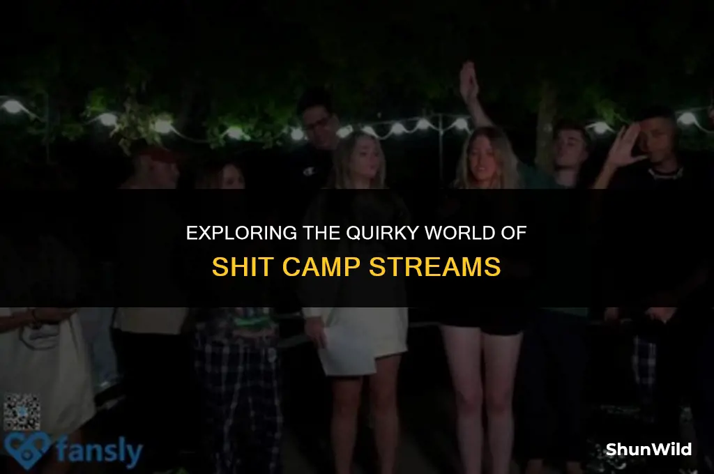 who is streaming shit camp
