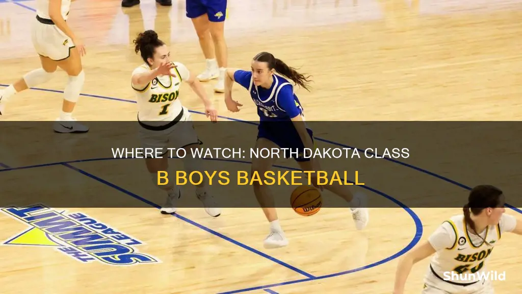 who is televising north dakota class b boys basketball tournament